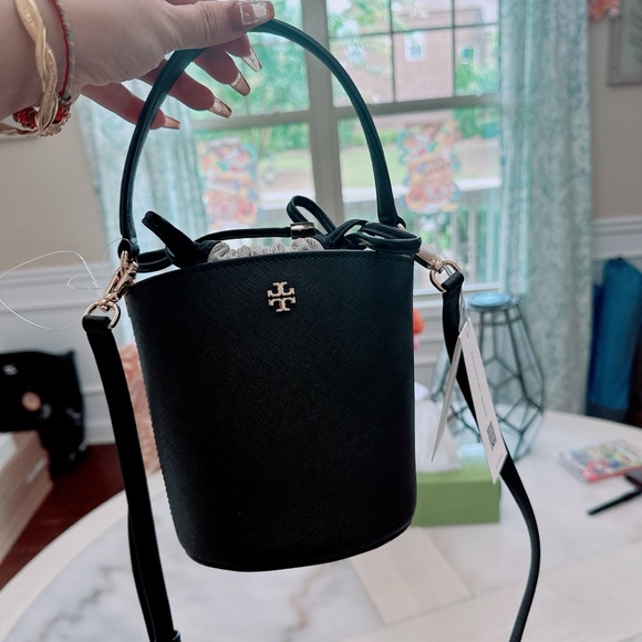 Tory Burch Handbags - Tory Burch Emerson Mini Bucket Bag / Crossbody bag/NWT